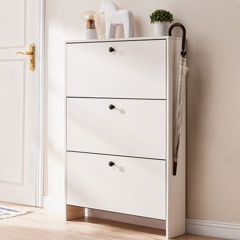 Tủ Giày 3 Cánh Đa Năng, Màu Trắng Ánh Tím Sang Trọng - Nội Thất IGA - GP321