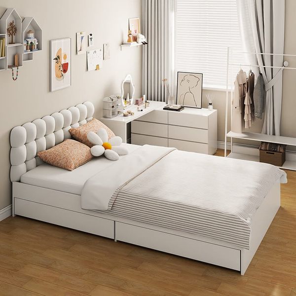 Giường Ngủ Có Ngăn Kéo Thông Minh Gỗ MDF GAPI - GP342