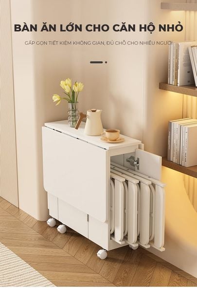 Bàn Ăn Gấp Gọn Thông Minh Cho Mọi Không Gian - GP372 (KHÔNG KÈM GHẾ )