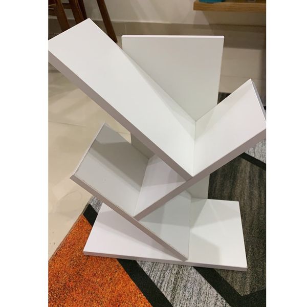 Kệ Sách GAPI Để Bàn Gỗ MDF Màu Trắng - GP113