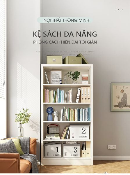 Kệ Sách Đa Năng 5 Tầng Có Sức Chứa Cực Lớn - Nội Thất IGA - GP250