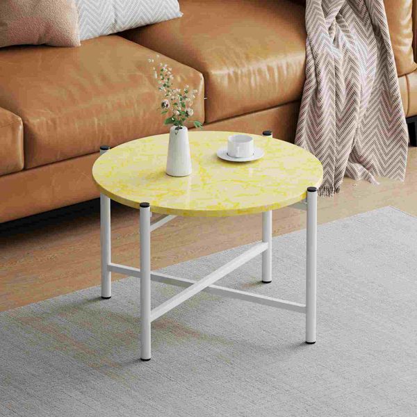 [Giảm giá 60%] Bàn trà mặt đá cao cấp phong cách tối giản - GM15