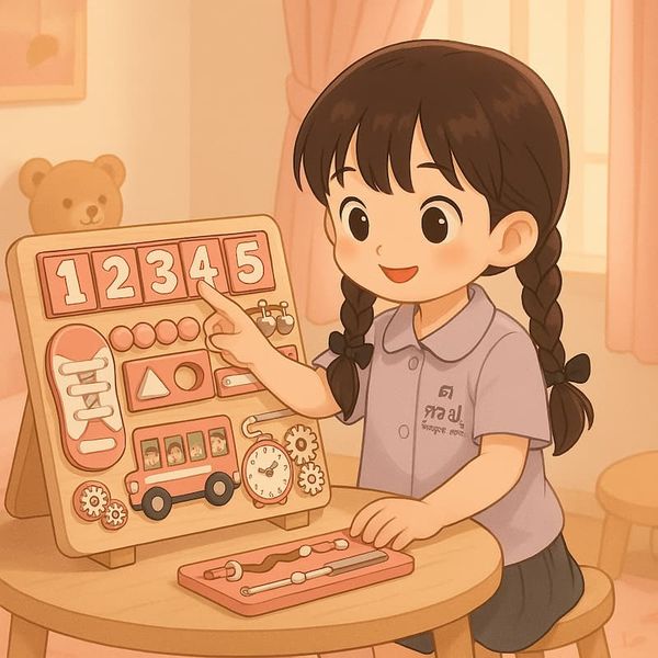 Bảng Đồ Chơi Giáo Dục Thông Minh Cho Trẻ Chất Lượng Cao Cấp GAPI - TOY01