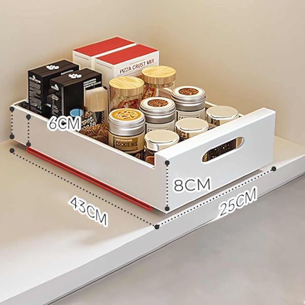 [Giảm giá 60%] Ngăn kéo nhà bếp thông minh đa năng trắng - GM165