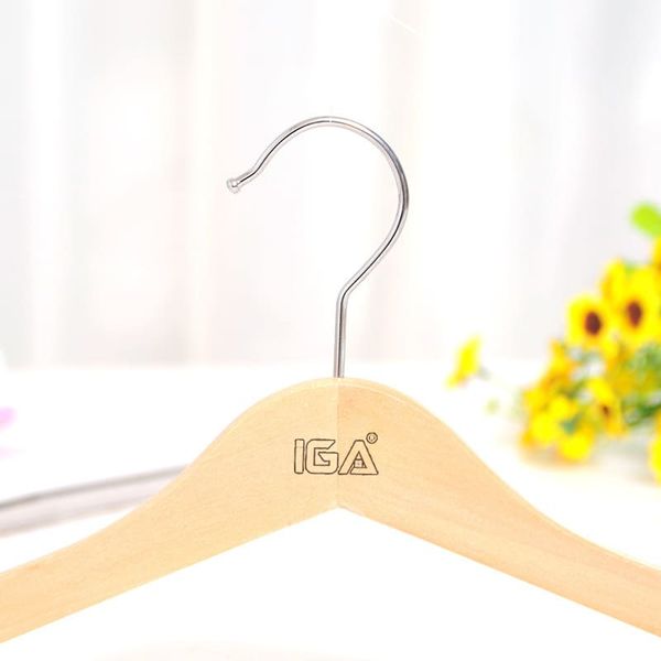 Bộ 5 Cái Móc Treo Quần Áo Đa Năng Gỗ Tự Nhiên GAPI - GN70