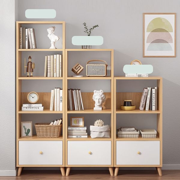 Kệ Sách Đa Năng GAPI S Style Màu Gỗ Phối Trắng - GP144