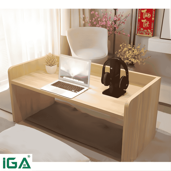 Bàn Ngồi Bệt Gọn Nhẹ Có Ngăn Kéo Đa Năng - Nội Thất IGA - GA15