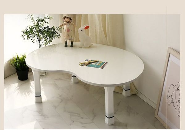 Bàn trà hạt đậu gấp gọn IGA nhỏ xinh, tiện dụng cho không gian sống - GA04