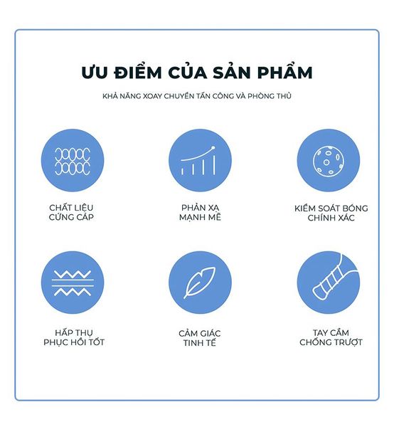 Vợt Pickleball Màu Đen Hiện Đại GAPI - PK01A.8