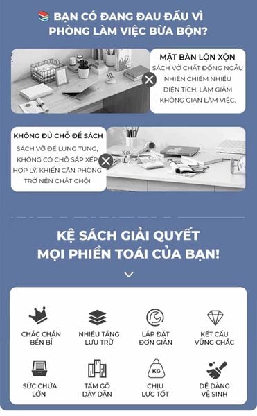 Kệ sách đứng tinh tế - GP397