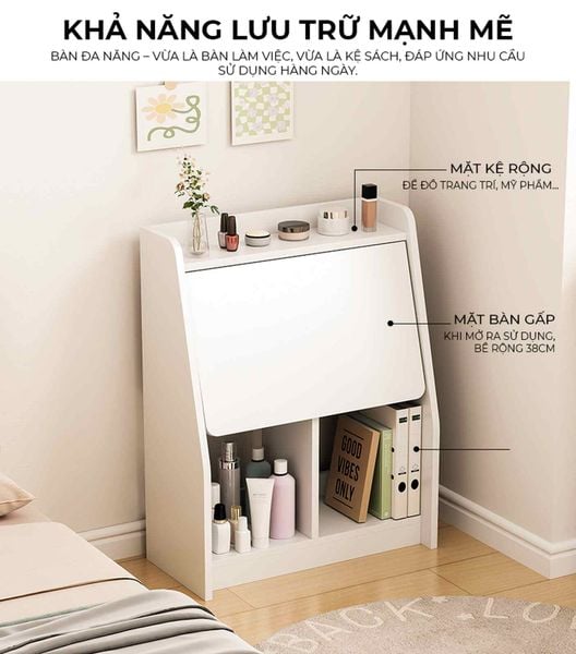 Bàn trang điểm gấp gọn đa năng - GP404