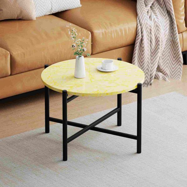 [Giảm giá 60%] Bàn trà mặt đá cao cấp phong cách tối giản - GM15