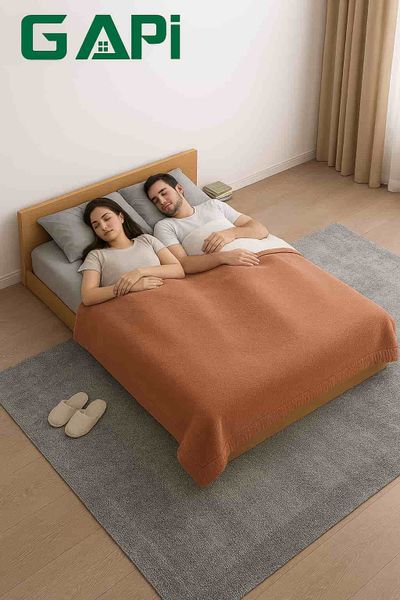 Giường Ngủ Đơn Gỗ MDF Phong Cách Nhật Bản Hiện Đại, Tối Giản GAPI - GP310