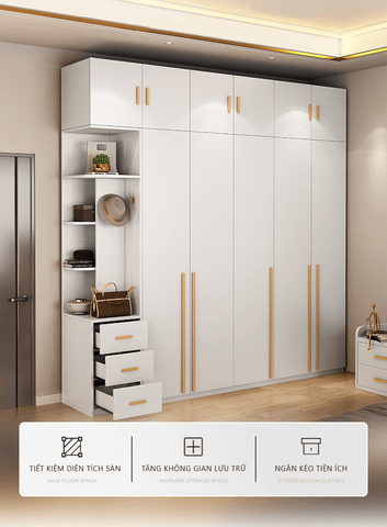 Tủ quần áo GAPI - GP241