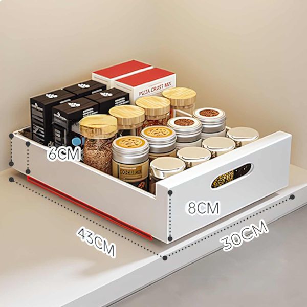 [Giảm giá 60%] Ngăn kéo nhà bếp thông minh đa năng trắng - GM165