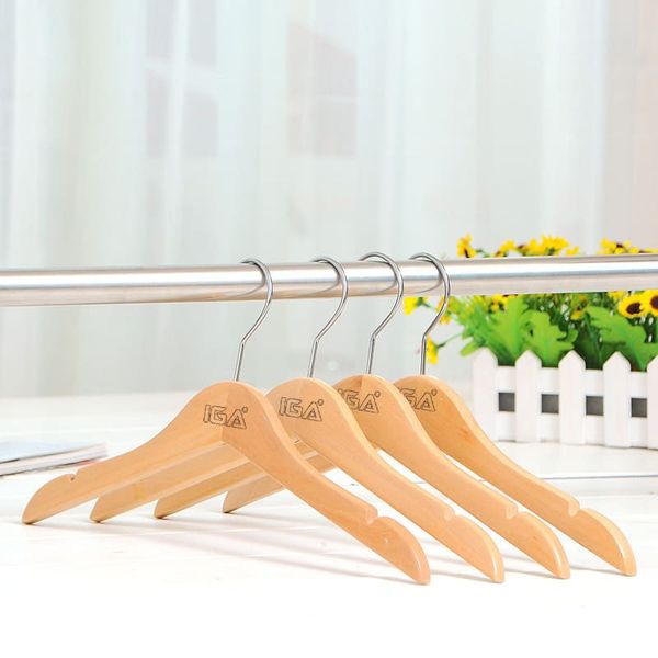 Bộ 5 Cái Móc Treo Quần Áo Đa Năng Gỗ Tự Nhiên GAPI - GN70