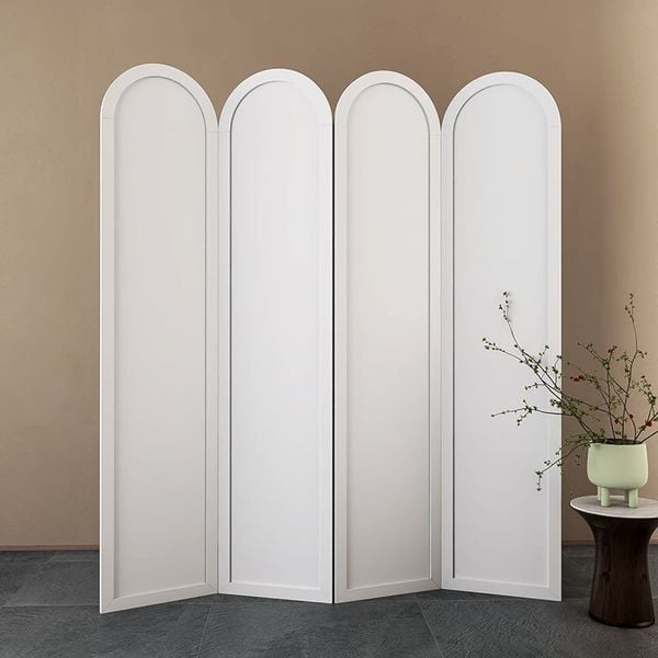 Vách Ngăn Bình Phong Kín Gỗ Nhựa PVC - Nội Thất IGA - IG415