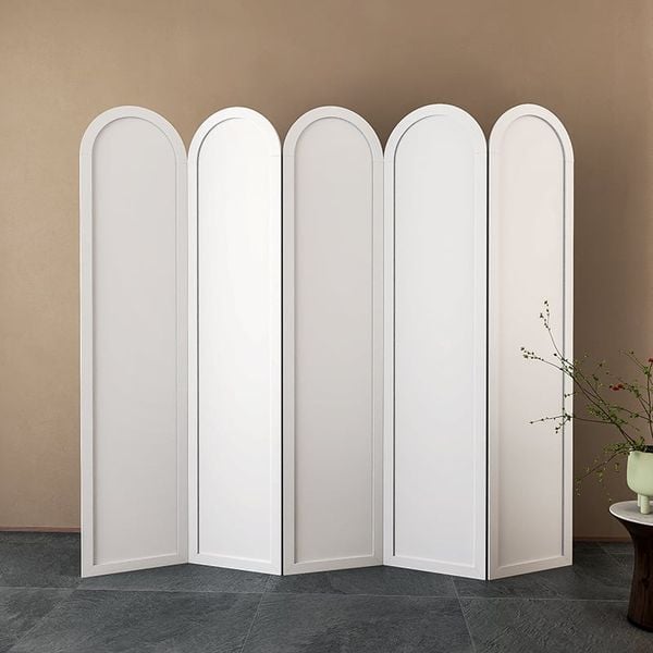 Vách Ngăn Bình Phong Kín Gỗ Nhựa PVC - Nội Thất IGA - IG415