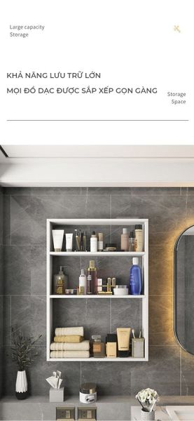 Kệ Treo Tường Tiện Lợi Gỗ MDF GAPI - GP331