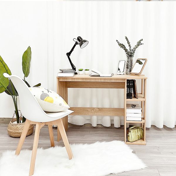 Bàn Học, Bàn Làm Việc, Bàn Gỗ Thông Minh Kết Hợp Kệ Sách Đa Năng, Hiện Đại GAPI - GP73