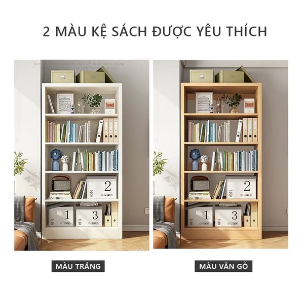 Kệ Sách Đa Năng 5 Tầng Có Sức Chứa Cực Lớn - Nội Thất IGA - GP250