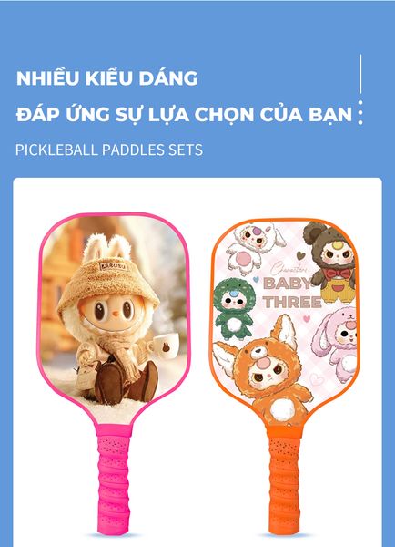 Vợt Pickleball Trẻ Em GAPI Nhẹ, Bền, An Toàn, Dễ Sử Dụng - PK08