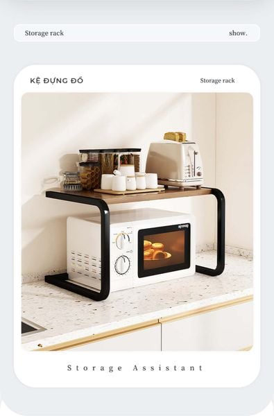 Kệ lò vi sóng 2 tầng hiện đại - GM157