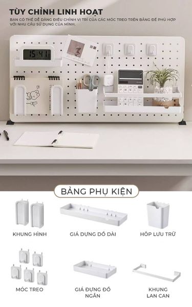 Bảng Pegboard Đa Năng Gọn Gàng, Tiện Lợi - GM171