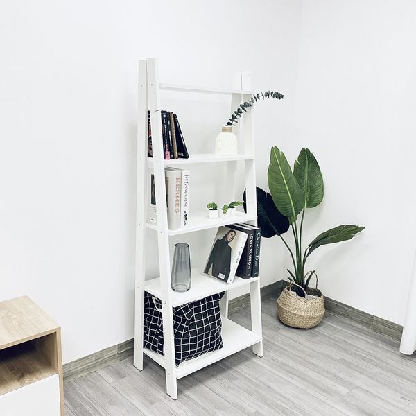 Kệ Sách GAPI Đa Năng Athena 5F Trắng Vân Gỗ GAPI - GP114