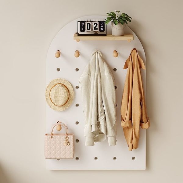 Bảng Pegboard Vân Gỗ MDF Đa Năng GAPI - GP330