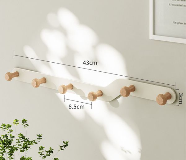 [Giảm giá 60%] Móc Treo Quần Áo Tường Nút Gỗ Tròn - GM180