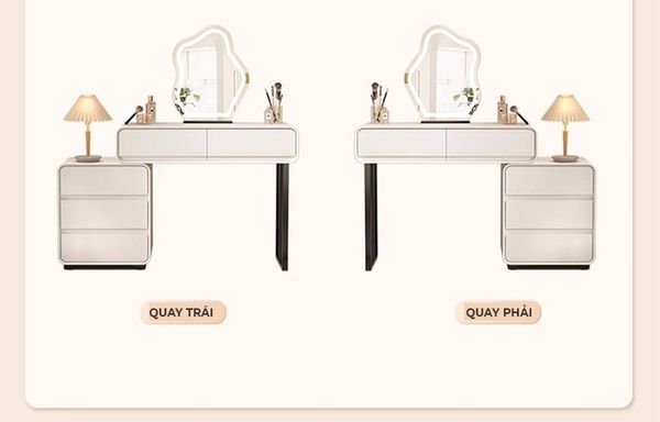 Bàn Trang Điểm Gỗ MDF Cao Cấp GAPI - GM154