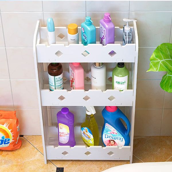 [Giảm giá 60%] Kệ Nhà Tắm GAPI 2-3 Tầng Màu Trắng Ngà - IG277 - IG278