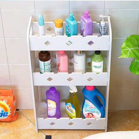 [Giảm giá 60%] Kệ Nhà Tắm GAPI 2-3 Tầng Màu Trắng Ngà - IG277 - IG278