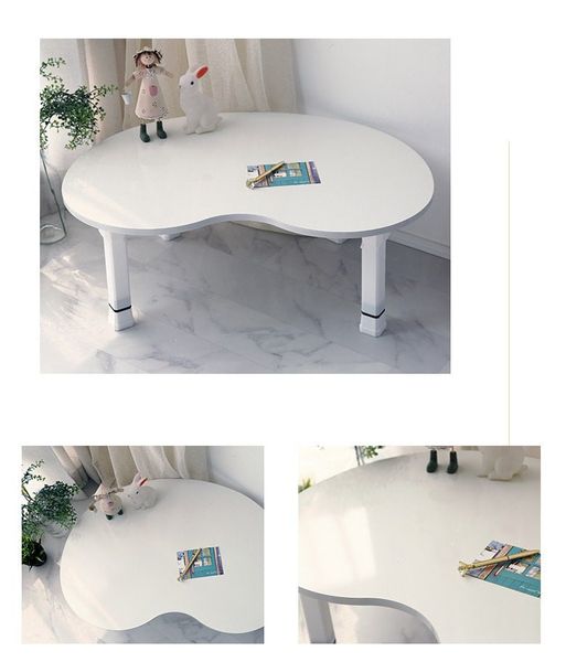 Bàn trà hạt đậu gấp gọn IGA nhỏ xinh, tiện dụng cho không gian sống - GA04