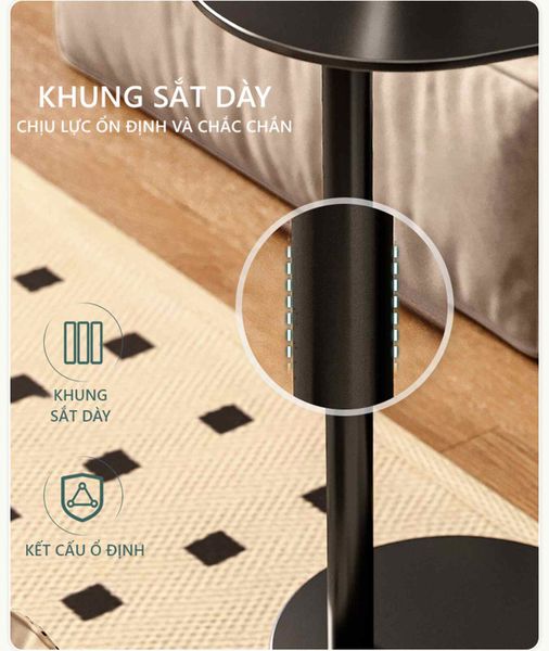 Bàn trà có đế sang trọng - GM116