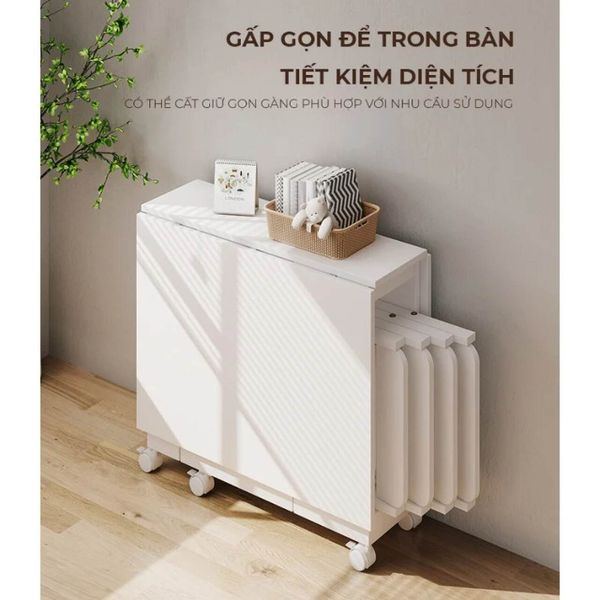 Ghế Gấp Gọn Đa Năng Trắng - GM192