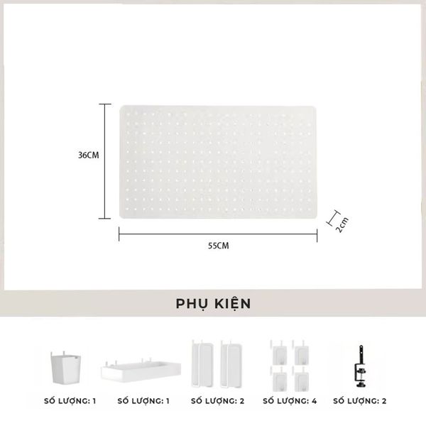 Bảng Pegboard Đa Năng Gọn Gàng, Tiện Lợi - GM171
