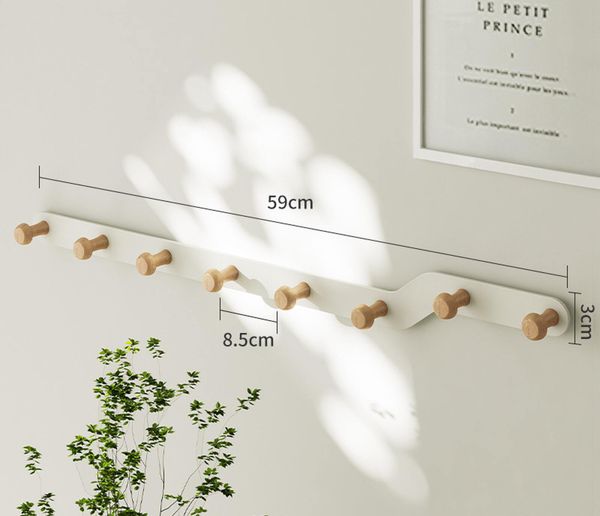 [Giảm giá 60%] Móc Treo Quần Áo Tường Nút Gỗ Tròn - GM180