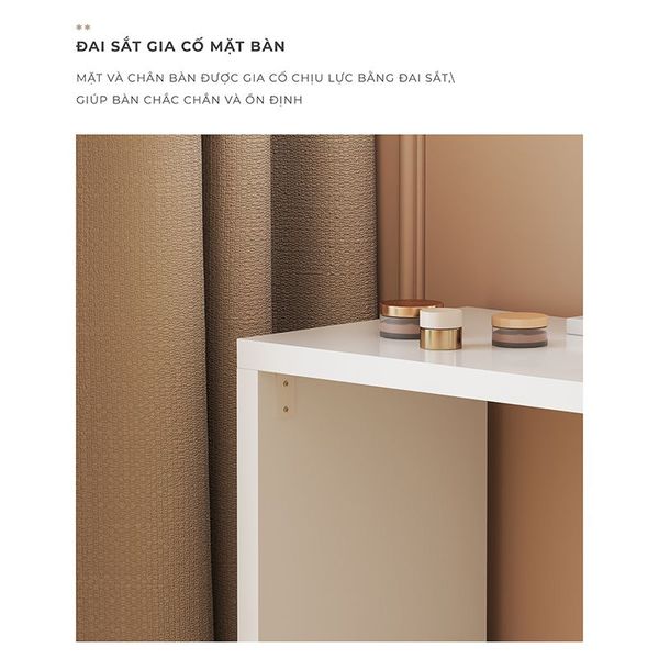 Bàn Trang Điểm Kèm Tủ Đựng Đồ GAPI - GP325 (KHÔNG KÈM GƯƠNG)