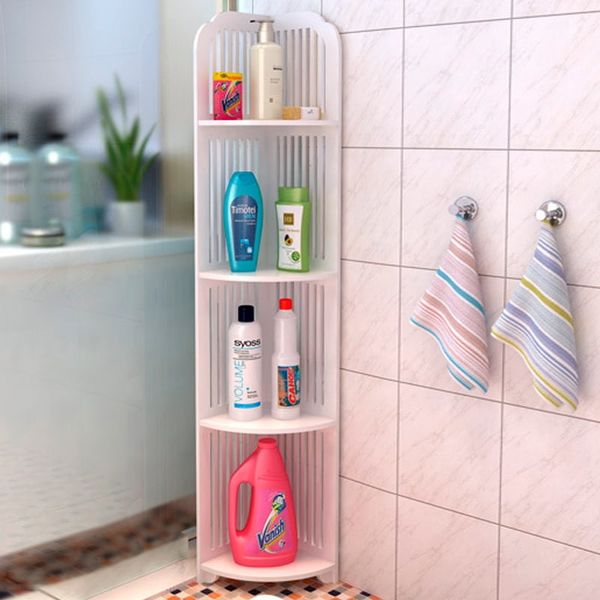 Kệ Góc Tường GAPI 4 Tầng Mẫu Kẻ Sọc - IG122