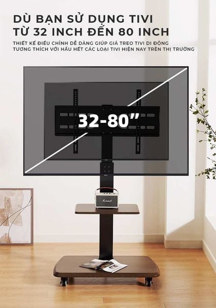 Kệ Treo Tivi Di Động Cao Cấp - GM173