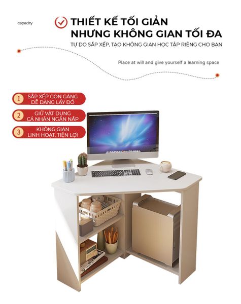 Bàn Làm Việc Góc - GP386