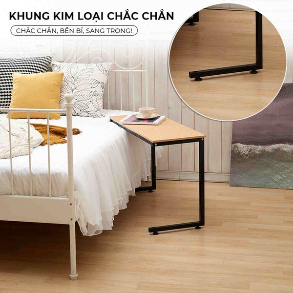 Bàn làm việc đa năng khung vân gỗ hiện đại - GM209