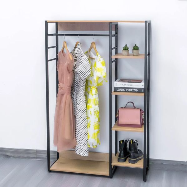 Kệ Treo Quần Áo Gỗ MDF Đa Năng, Hiện Đại L-Hanger GAPI - GM08