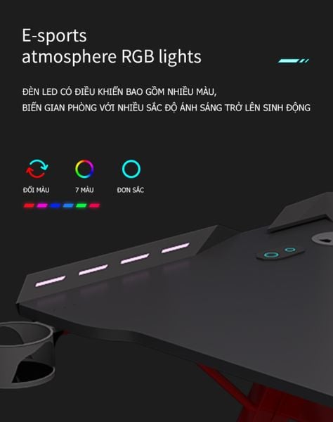 [Giảm giá 60%] Bàn Gaming Đa Năng Chân Chữ Y - GM72
