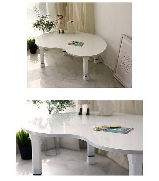 Bàn trà hạt đậu gấp gọn IGA nhỏ xinh, tiện dụng cho không gian sống - GA04