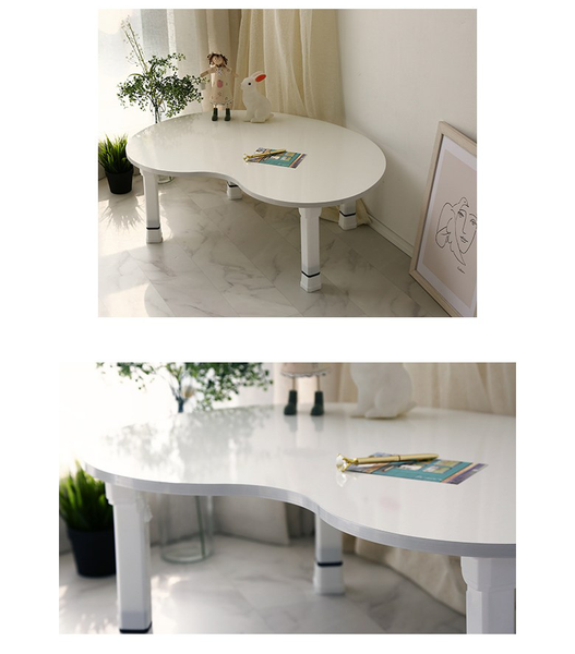 Bàn trà, bàn sofa, bàn cafe hạt đậu gấp gọn đa năng, hiện đại - GA04.03