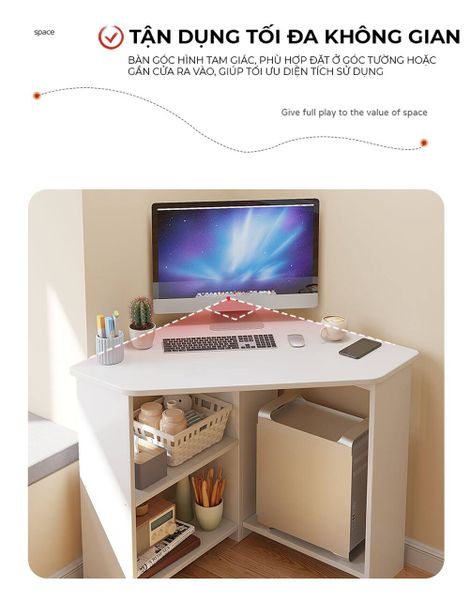 Bàn Làm Việc Góc - GP386