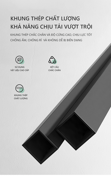 Bàn Làm Việc, Bàn Học Chân Chữ Z GAPI - GM75 (Có bánh xe)